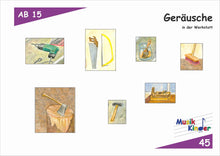 Lade das Bild in den Galerie-Viewer, Kleine Musikkinder: Schülerheft Bauklötze